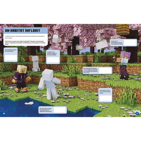 DPH Minecraft. Creeaza-ti propriile personaje - carte cu autocolante