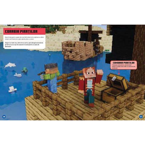 DPH Minecraft. Creeaza-ti propriile personaje - carte cu autocolante