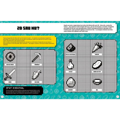 DPH Minecraft. Cum sa desenezi - Un ghid pas cu pas