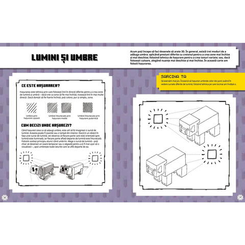 DPH Minecraft. Cum sa desenezi - Un ghid pas cu pas