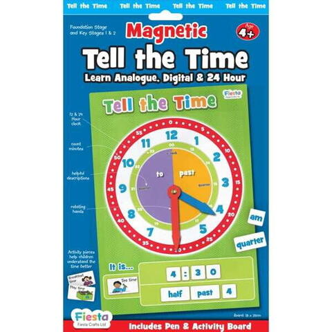 Fiesta Crafts Ltd Set magnetic - Invat ceasul - RESIGILAT