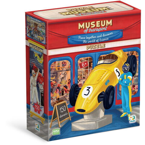 Dodo Puzzle - Muzeul transporturilor (150 piese)