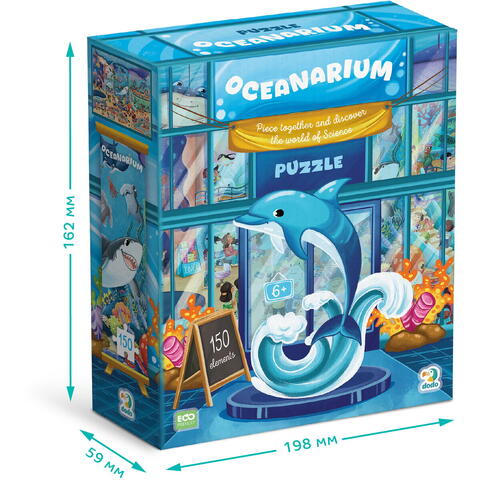 Dodo Puzzle - Delfinariu (150 piese)