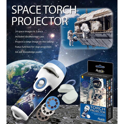 Ambo Funtamin Proiector tip lanterna - Calatorie prin spatiul cosmic