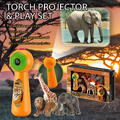 Ambo Funtamin Set proiector tip lanterna & 3 figurine - Animalute