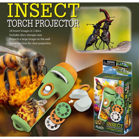 Ambo Funtamin Proiector tip lanterna - Descopera insecte
