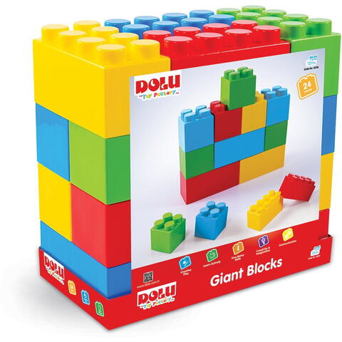 DOLU Set cuburi gigant (24 piese)