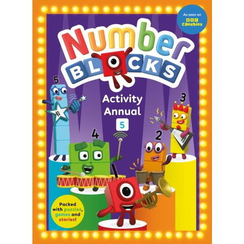 Cartea mea cu activitati Numberblocks