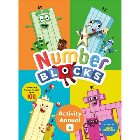 Marea mea carte cu activitati - Numberblocks pana la 100