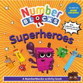 Carte cu activitati Numberblocks - Supereroi pana la 100