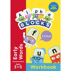 Carte cu activitati Alphablocks - Primele cuvinte