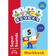 Carte cu activitati Alphablocks - Super sunete