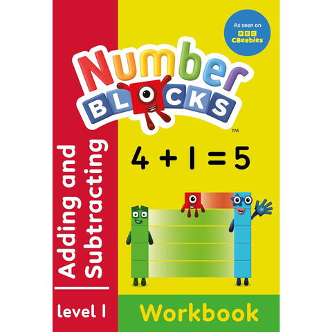 Carte cu activitati Numberblocks - Adunari si scaderi