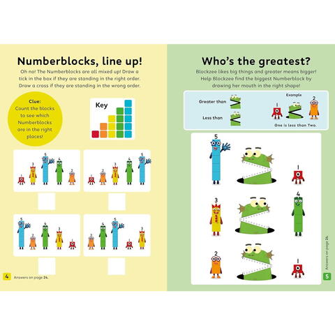 Carte cu activitati Numberblocks - Jocuri & puzzle-uri