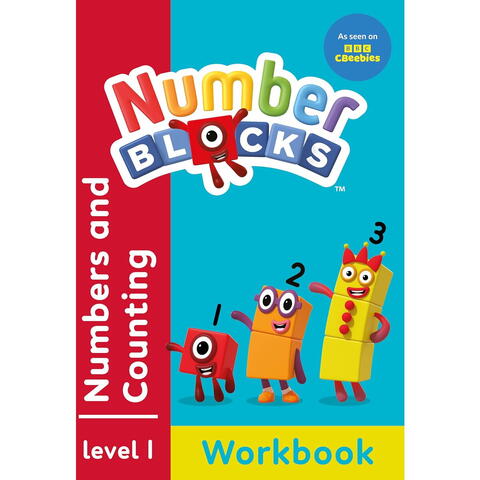 Carte cu activitati Numberblocks - Hai sa numaram!