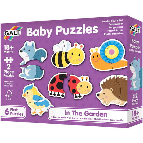 Galt Baby puzzle: In gradina (2 piese)