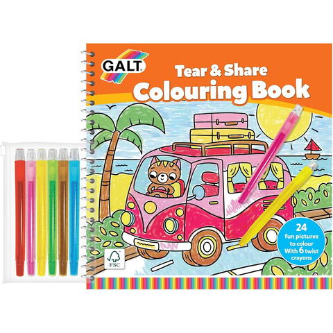 Galt Set de colorat - Rupe & daruieste