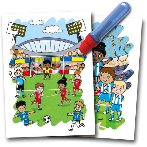 Galt Water Magic: Carte de colorat Meci de fotbal