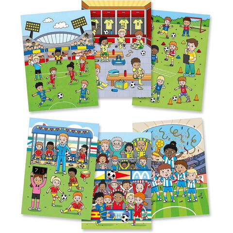 Galt Water Magic: Carte de colorat Meci de fotbal