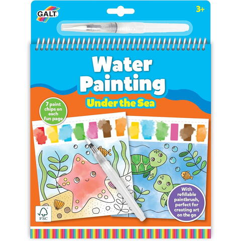 Galt Water Painting: Carte de colorat Animalute marine