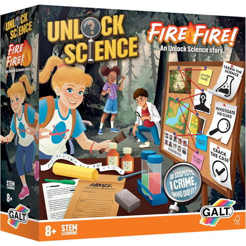 Galt Set experimente Unlock Science: Incendiul din jungla