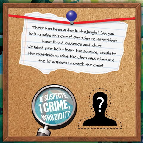 Galt Set experimente Unlock Science: Incendiul din jungla