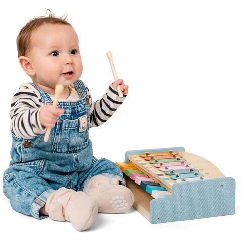 BIGJIGS Toys Xilofon cu pian