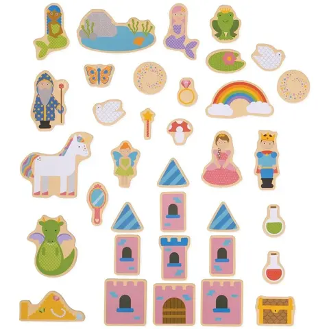 BIGJIGS Toys Set magnetic- Fantasy