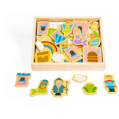 BIGJIGS Toys Set magnetic- Fantasy