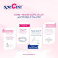 Set furtunuri pompa Spectra cu 2 adaptoare