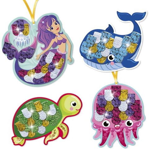 Totum Set creativ cu folii de transfer - Creaturi marine