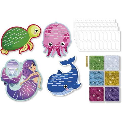 Totum Set creativ cu folii de transfer - Creaturi marine