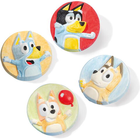 Totum Set pictat & modelat - Bluey