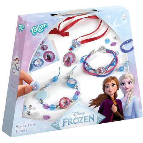 Totum Set creativ Frozen - Bratari si coliere