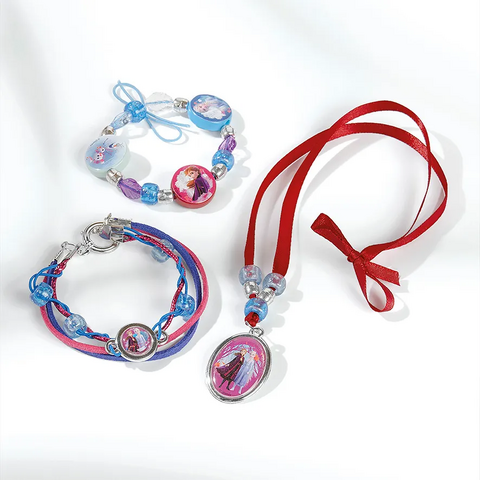 Totum Set creativ Frozen - Bratari si coliere