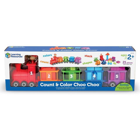 Learning Resources Joc de potrivire - Trenuletul Choo Choo - RESIGILAT