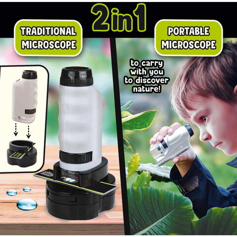 LISCIANI Experimentele micului geniu - Microscop Mini - RESIGILAT