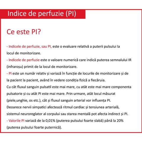 iMDK Pulsoximetru pentru deget, Certificat Medical - RESIGILAT