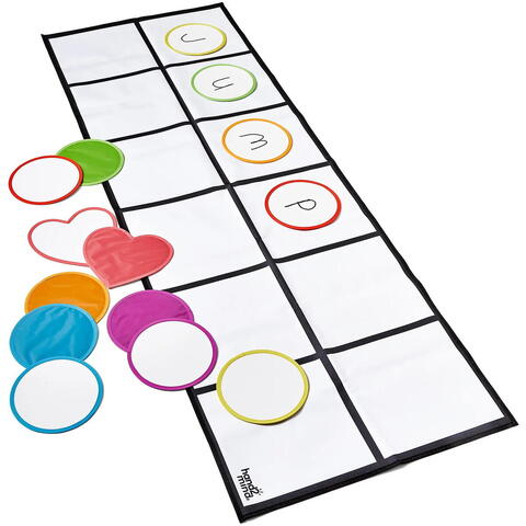 Hand2Mind Joc fonetic de podea - Cutiile Elkonin - RESIGILAT