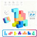 Bufnitel Joc de logica magnetic - Cub Soma - RESIGILAT
