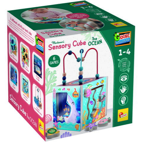LISCIANI Cub senzorial Montessori - Oceanul vesel