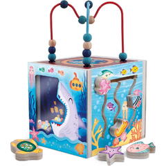 LISCIANI Cub senzorial Montessori - Oceanul vesel