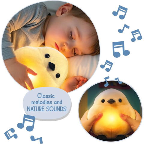 LISCIANI Lampa de veghe cu sunete - Pasare fermecata