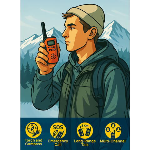 LISCIANI Micul geniu explorator - Set walkie - talkie