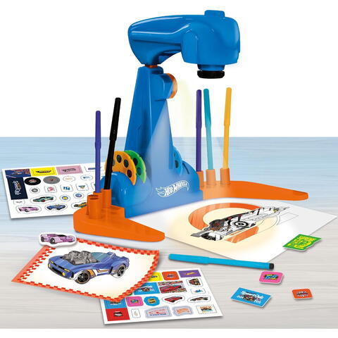 LISCIANI Proiector pentru desen - Hot Wheels