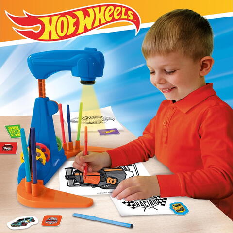 LISCIANI Proiector pentru desen - Hot Wheels