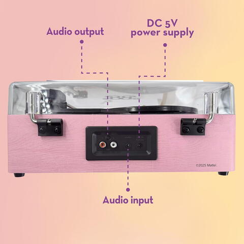 LISCIANI Pick-up cu boxa wireless - Barbie