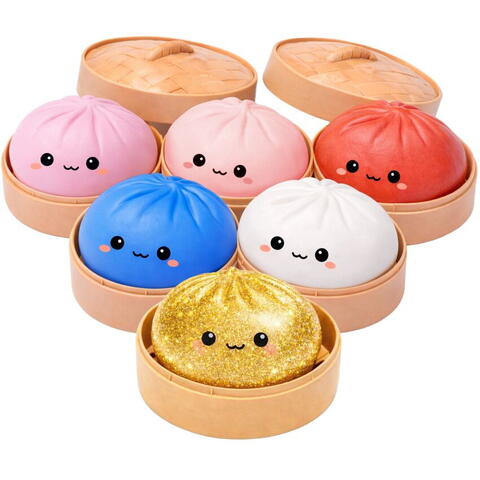 Keycraft Jucarie antistres Lucky Bao - mini galusca norocoasa