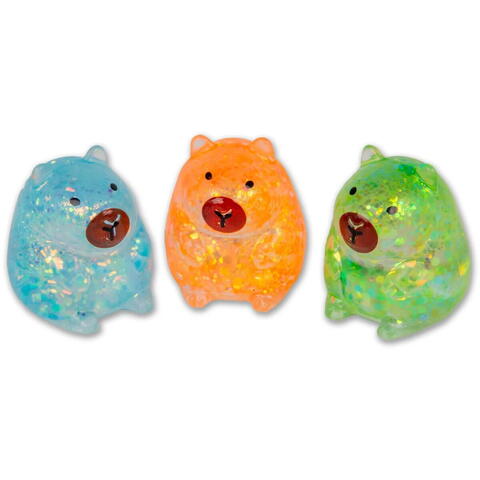 Tobar Jucarie antistres - Capybara cu sclipici