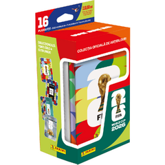 Cutia metalica cu 16 plicuri stickere MEGA TIN - Colectia oficiala  FIFA World Cup 2026™